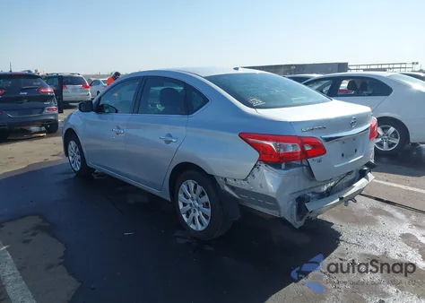 2017 Nissan Sentra Sv из США, поврежденный, VIN 3N1AB7AP9HY277592